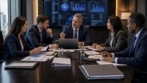 Professional accounting workspace representing Corporate Taxation Step-by-Step Process Explained: Everything Tax Pros, Accountants, and Business Owners Need to Know