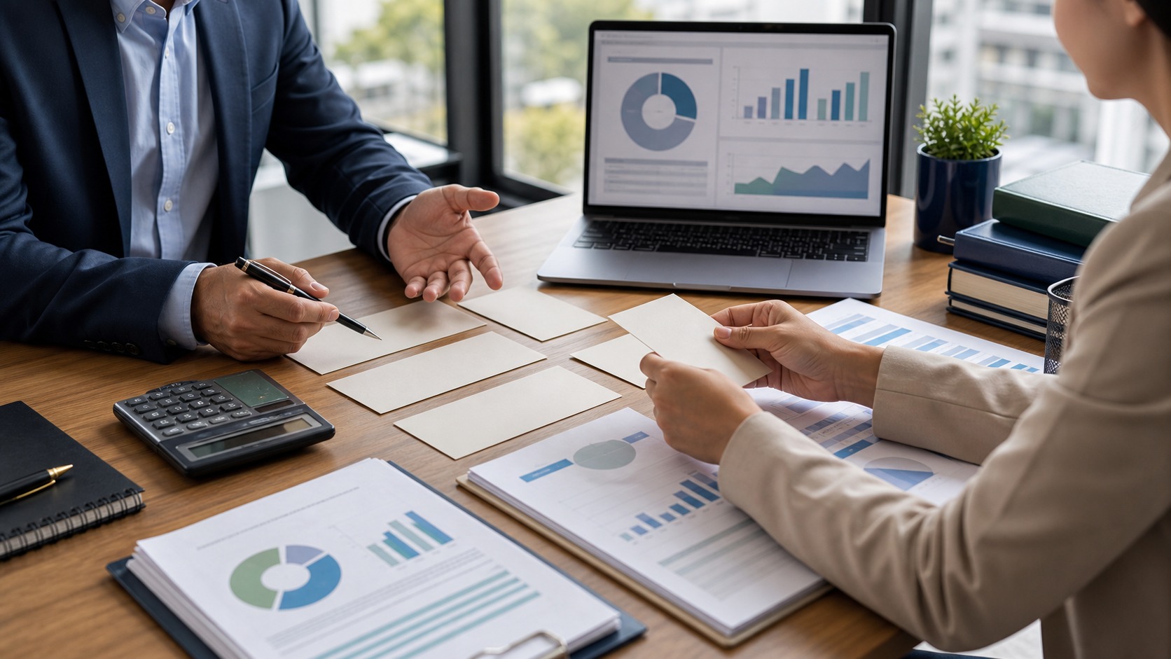 Professional accounting workspace representing Tax Planning & Strategy Step-by-Step Process Explained: Everything Tax Pros, Accountants, and Business Owners Need to Know