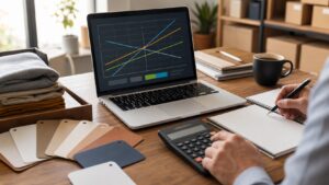 Professional accounting workspace representing Break-Even Analysis Analysis Methods Made Simple: How It Works and Why It Matters